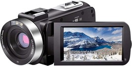 A Video Camera Camcorder Full Hd 1080P 30Fps 24Mp Ir Night Vision Vlogging - £67.16 GBP