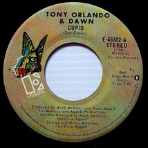 Tony Orlando &amp; Dawn - Cupid / (You&#39;re) Growin&#39; On Me [7&quot; 45 rpm Single] - £1.73 GBP