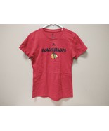New Adidas NHL Chicago Blackhawks Amplifier S/S Shirt Small Womens Red E... - £7.61 GBP