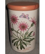 Portmerion  BOTANIC GARDEN Pattern 7 Inch Treasure Flower CANNISTER with... - £39.08 GBP