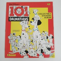 Vintage 1990 Panini Disney&#39;s 101 Dalmatians Sticker Album Only - $16.82