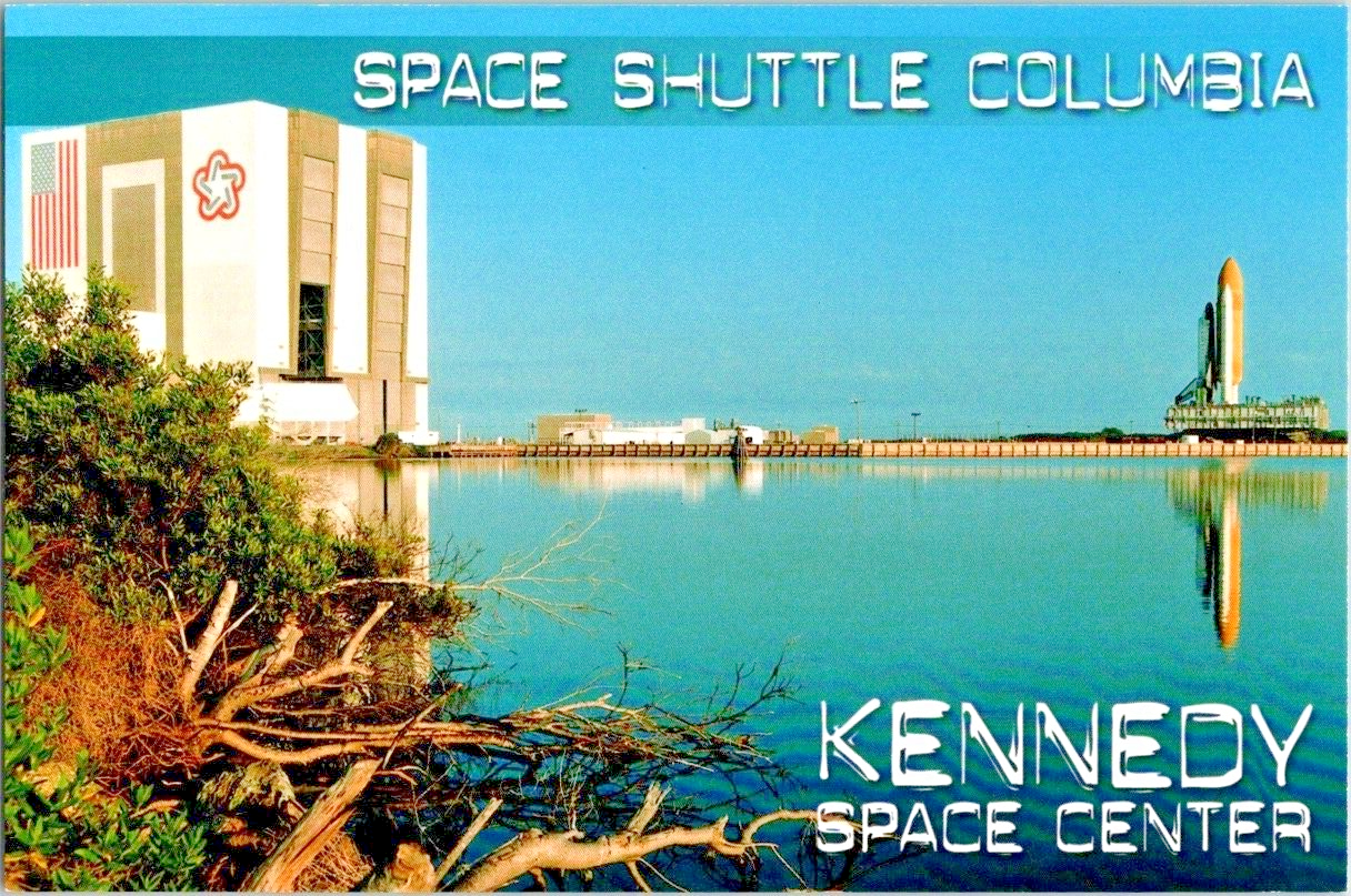 Primary image for Postcard Florida Kennedy Space Shuttle Columbia Launch Pad 39A NASA Photo 6 x 4"