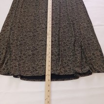 The Travel Collection Women Black & Gold Skirt Size 2X Measured Waist 34 image 7