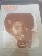 &quot;Ben&quot; From the motion picture sheet music - £9.63 GBP