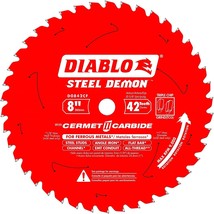 Diablo Steel Demon Cermet Ii Saw Blade For Thick Metal - 8&quot; Diameter,, D... - $48.92