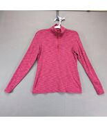 Columbia 1/4 Zip OuterSpaced Pink Pullover Women&#39;s M Activewear Top Long... - $20.00