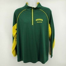 Oregon Ducks Colosseum Green Yellow Long Sleeve Pullover Size L - £27.14 GBP