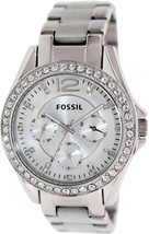 Fossil Women&#39;s Riley ES3202 Stainless-Steel Analog Quartz Fashion Watch.  - £119.62 GBP
