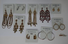 Liz Claiborne Dangle Hoop Earrings Lot - £79.00 GBP