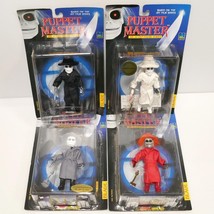Full Moon Puppet Master Six Shooter Blade Action Figure Lot of 4 Complete - £234.16 GBP