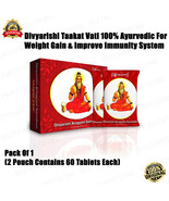 Divyarishi Taakat Vati 100% Ayurvedic For Weight Gain &amp; Improve Immunity... - £43.17 GBP