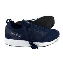 Nautica Fashion Sneaker Men&#39;s Size 9 Navy Blue comfortable mesh  - $29.70