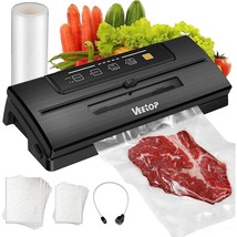 Vacuum Sealer Machine, Automatic Vacuum Food Sealer With Starter Kit, Dry Moist  - £57.98 GBP