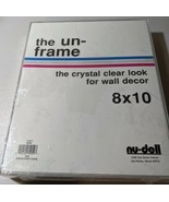 NU-Dell The Un-Frame The Crystal Clear Look For Wall Decor 8X10   - $11.87