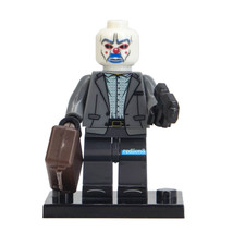 Joker (Bank Robber) DC Superhero Custom Printed Lego Compatible Minifigu... - £2.38 GBP