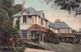 Lynton Devon England~Castle Cottage~Frith Tinted Photo Postcard - £5.30 GBP