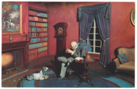 Vtg Postcard-&quot;Old Dog Tray&quot;-Stephen Foster Museum-White Springs FL-Chrome-FL2 - £1.59 GBP