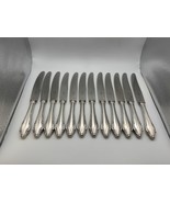 Set of 12 Vintage Wellner Germany Silverplate 9 3/4&quot; Dinner Knives WLN4 - $119.99