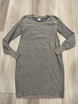 Kristensen Du Nord Dress Tope Cotton And Wool Long Sleeve Tunic Size 2 - $98.99
