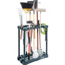 VEVOR Garden Tool Organizer, 10 Slots, Yard Tool Tower Rack for Garage O... - $58.40