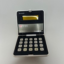 Vintage SHARP Elsi Mate EL-8019 Electronic Folding Calculator RARE Untested - $37.73