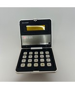 Vintage SHARP Elsi Mate EL-8019 Electronic Folding Calculator RARE Untested - $37.73