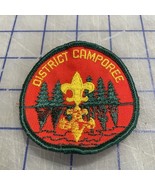 Vintage Boy Scout Patch District Camporee Texas 1970s BSA Patch - $7.57