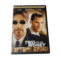 Two for the Money DVD 2006 Full Screen Al Pachino Matthew McConaughey Movie - £4.74 GBP