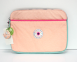 Kipling Laptop Sleeve 13&quot; Accessory Bag KI9101 Polyamide Mellow Peach Mu... - £37.32 GBP