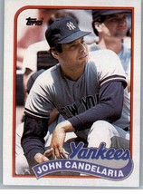 1989 Topps 285 John Candelaria  New York Yankees - £0.78 GBP