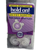 Hold On Duvet Comforter Clips Easy To Use Set Of 4 Duvet Donut Holders - $258.42 MXN