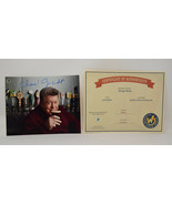 George Wendt from Cheers drinking a beer Signed Photo 8 x 10 COA - £31.55 GBP
