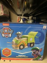 Paw Patrol Rocky Recycle Truck Forklift Vehicle Toy w/ Collectible Figure NEW⭐️ - £12.90 GBP