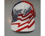 1996 Olympics Vintage Baseball Cap Full Embroidered Patriotic Flag Rare ... - £19.75 GBP