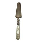 Vintage Landers Frary and Clark Aetna Works Cake Knife Sterling Pearl Ha... - $29.70