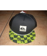 baseball cap Quicksilver black green  adjustable nwt - $44.97 CAD