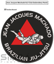 Jiujitsu Machado Club Embroidery Patches Martial Arts Patches BJJ Gi Pat... - $19.99