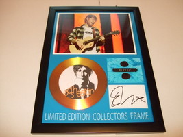 ed sheeran  signed disc presentation disc  - £13.32 GBP