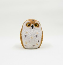 Miniature Resin Owl Figurine Sculpture 2.5 Inches Tall Unbranded Tan and... - £10.21 GBP