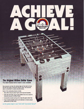 Tournament Soccer Foosball FLYER Advertising Promo Artwork Sheet Silver Edition - £16.70 GBP