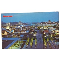 Postcard Montreal Aerial View Man And His World Canada Chrome Unposted - $7.32