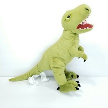 Tyrannosaurus Rex Plush Green Stuffed Animal 14&quot; T-rex Ikea Jattelik Din... - $21.77