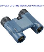 BUSHNELL 8X25MM H2O BINOCULARS - DARK BLUE ROOF WP/FP TWIST UP EYECUPS - $59.95