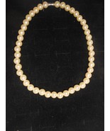Vintage Faux  Pearl Choker Necklace - $13.02 CAD