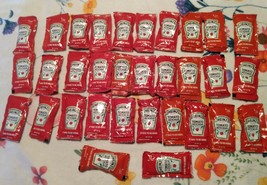 32 Packs Heinz Tomato Ketchup Net Wt. 9g Single Serve Packets Catsup - £2.14 GBP