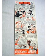 1942 Cream of Wheat Ad with Li&#39;l Abner Cartoon by Al Capp - £7.04 GBP