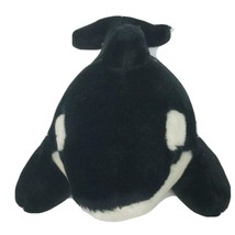 Seaworld Killer Whale Orca Shamu Sea Ocean Marine Plush Stuffed Animal 15&quot; - £15.64 GBP
