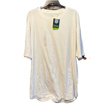 NEW DSG Men&#39;s Cotton Tee Short Sleeve Jersey T-Shirt, Pure White,  Size ... - $18.80