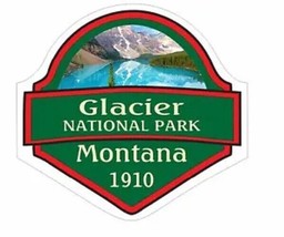 Glacier National Park Sticker Decal R874 YOU CHOOSE SIZE - $1.95+