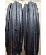 2 - 4.00-8 4P Deestone Tri Rib F-2 TIRES DS5106 400/8 4.00x8 Free Ship - €54,14 EUR